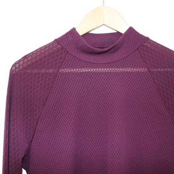 Lululemon Geo Long Sleeve *lululemon lab Plum - Picture 4 of 6